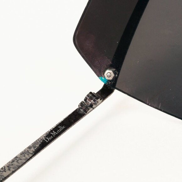 Christian Dior Metallic Pewter Mirror Sunnies - Picture 7 of 8